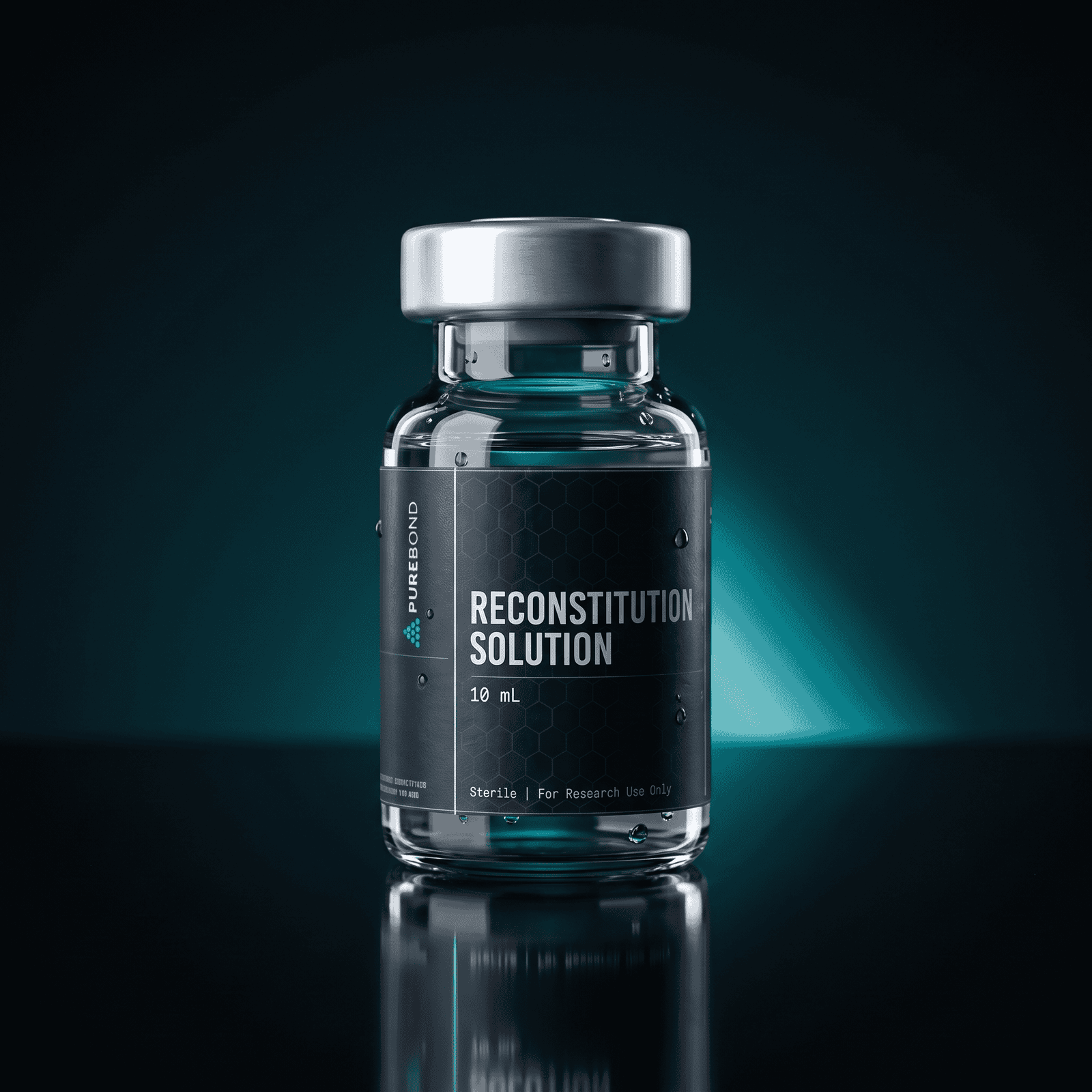 Reconstitution Solution 10mL laboratory solvent vial