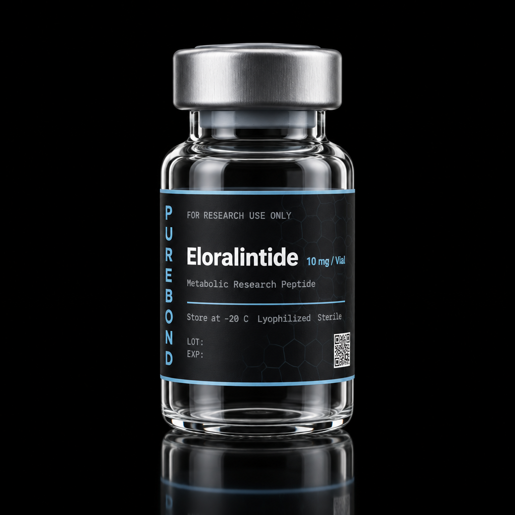 Eloralintide 10mg research peptide vial